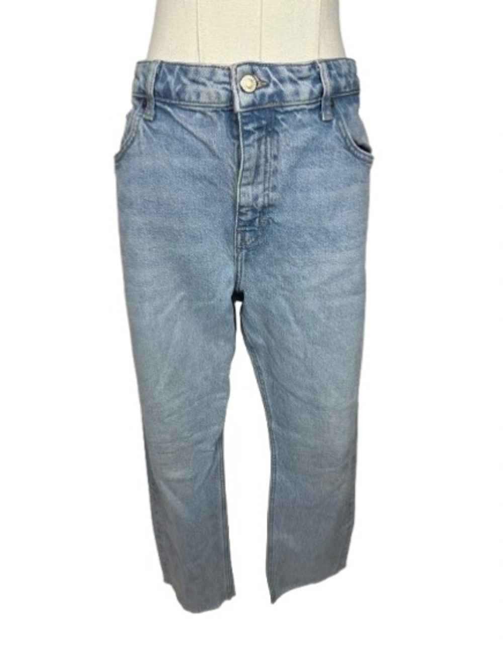 🌟SALE🌟 Topshop Women’s Light Wash Straight Jeans